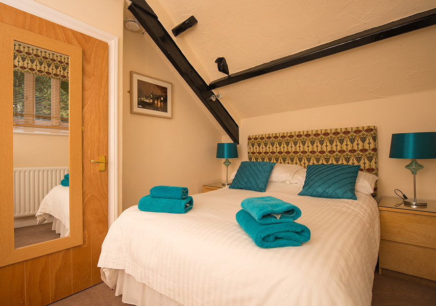 Hafod Lodge bedroom